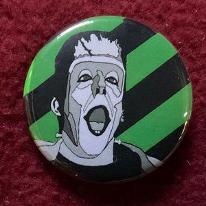 Herman Munster button - 1.5" (the perfect size)